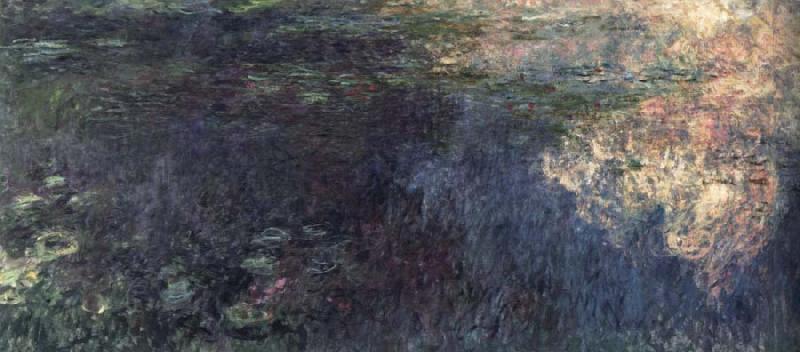 Claude Monet waterlilies the clouds Germany oil painting art